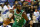 CHARLOTTE, NC - OCTOBER 7:Jaylen Brown #7 of the Boston Celtics dribbles the ball against the Charlotte Hornets  on October 7, 2022 at Greensboro Coliseum Complex in Greensboro,  North Carolina. NOTE TO USER: User expressly acknowledges and agrees that, by downloading and or using this photograph, User is consenting to the terms and conditions of the Getty Images License Agreement.  Mandatory Copyright Notice:  Copyright 2022 NBAE (Photo by Brock Williams-Smith/NBAE via Getty Images)