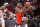 HOUSTON, TX - JANUARY 25: JaeSean Tate #8 of the Houston Rockets drives to the basket during the game against the Washington Wizards on January 25, 2022 at the Toyota Center in Houston, Texas. NOTE TO USER: User expressly acknowledges and agrees that, by downloading and or using this photograph, User is consenting to the terms and conditions of the Getty Images License Agreement. Mandatory Copyright Notice: Copyright 2023 NBAE (Photo by Logan Riely/NBAE via Getty Images)