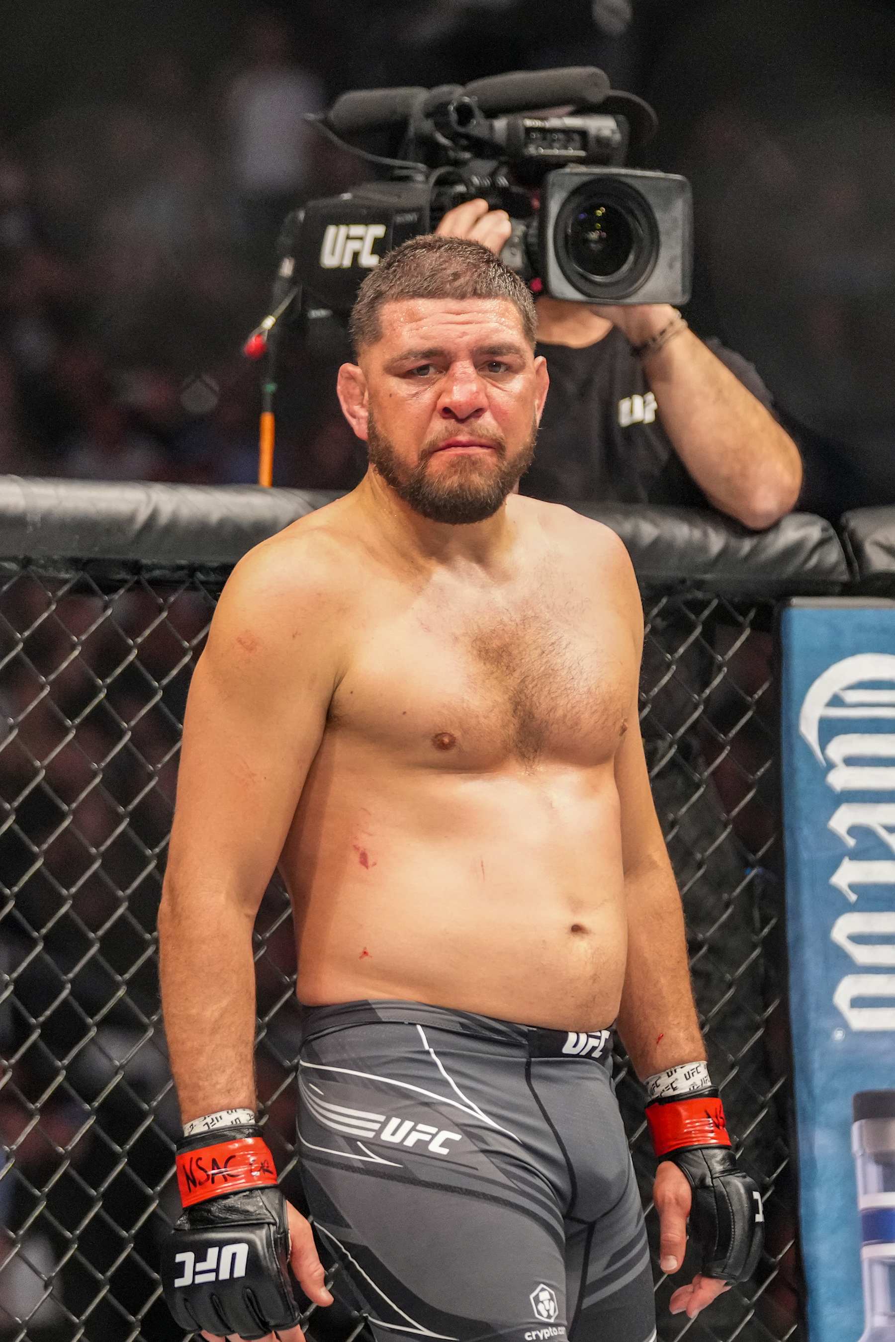 Report: Nick Diaz Withdraws from UFC 310 Fight vs. Vicente Luque 