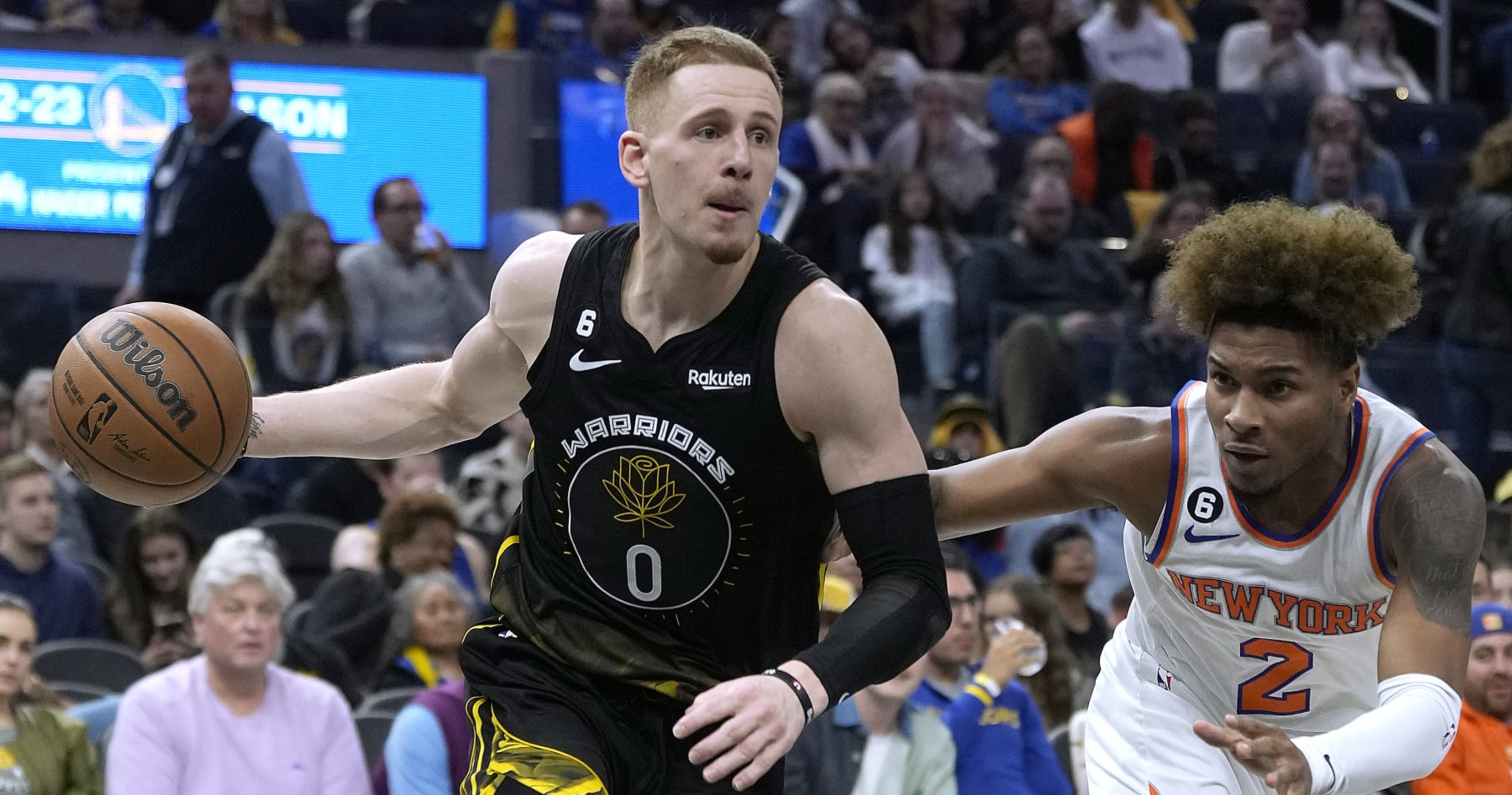 Warriors free agent Donte DiVincenzo may be headed to New York Knicks