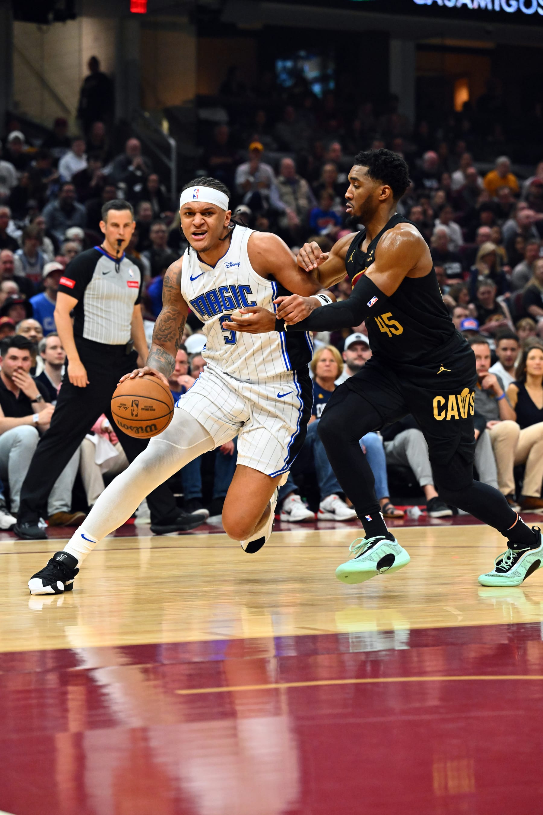 Paolo Banchero and Donovan Mitchell