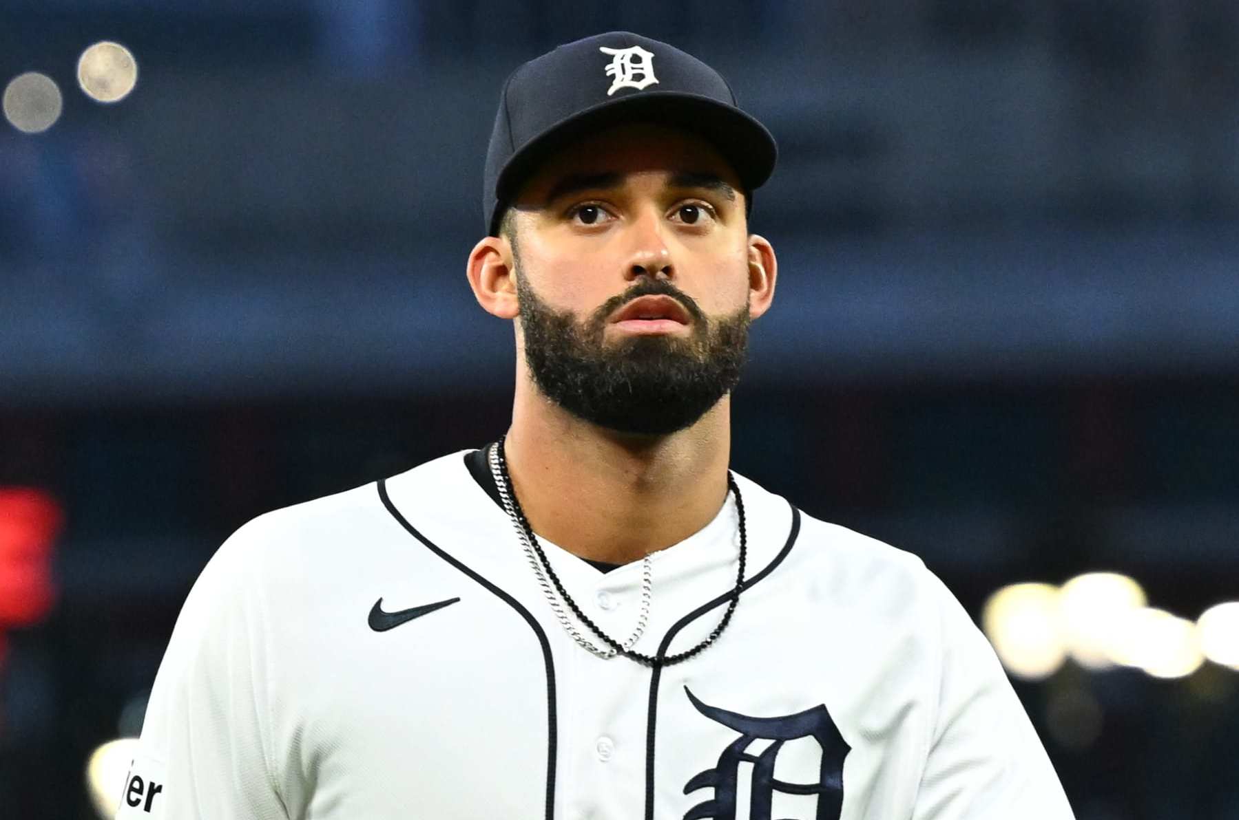 Detroit Tigers' Riley Greene avoids serious injury after hurting elbow on  diving catch
