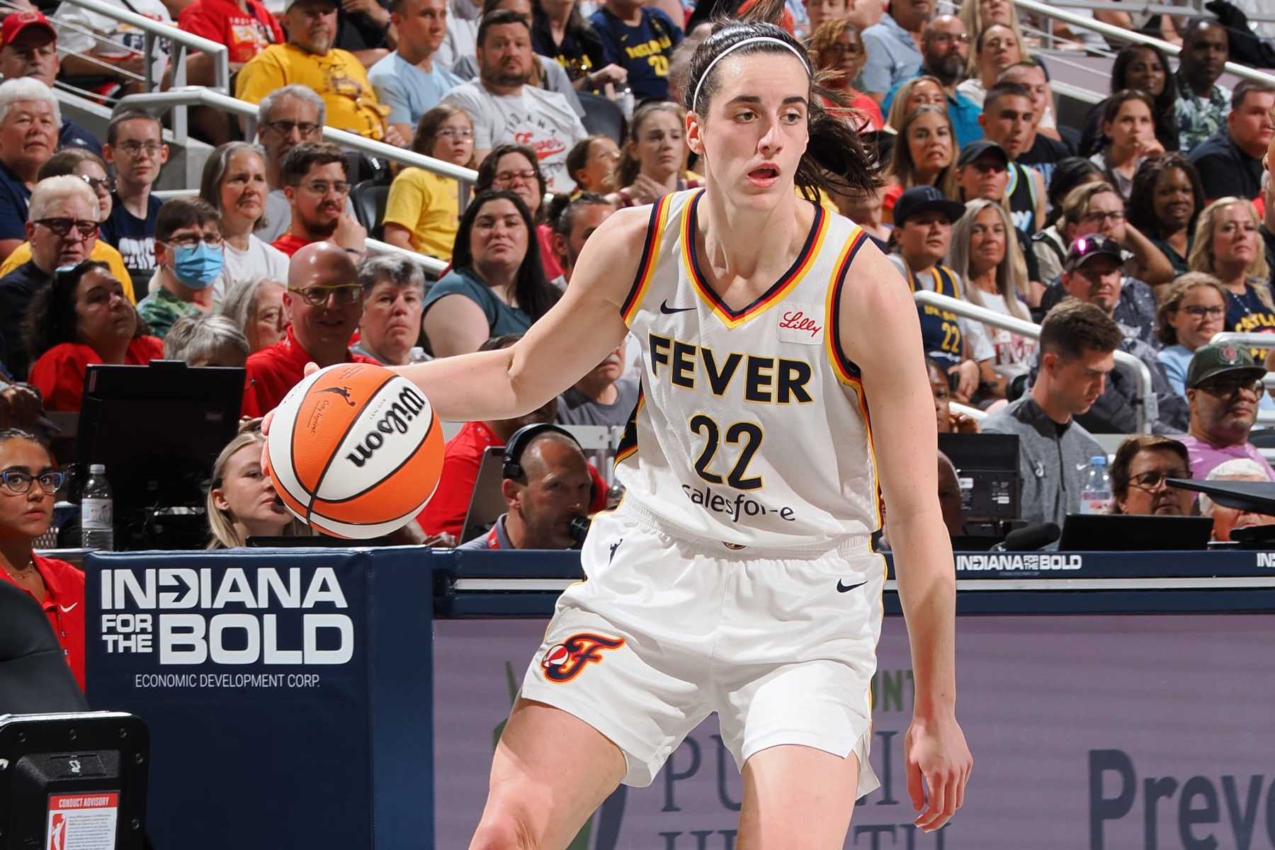 Caitlin Clark’s Double-Double Leads Fever Past Mystics, WNBA Fans Hype Winning Streak