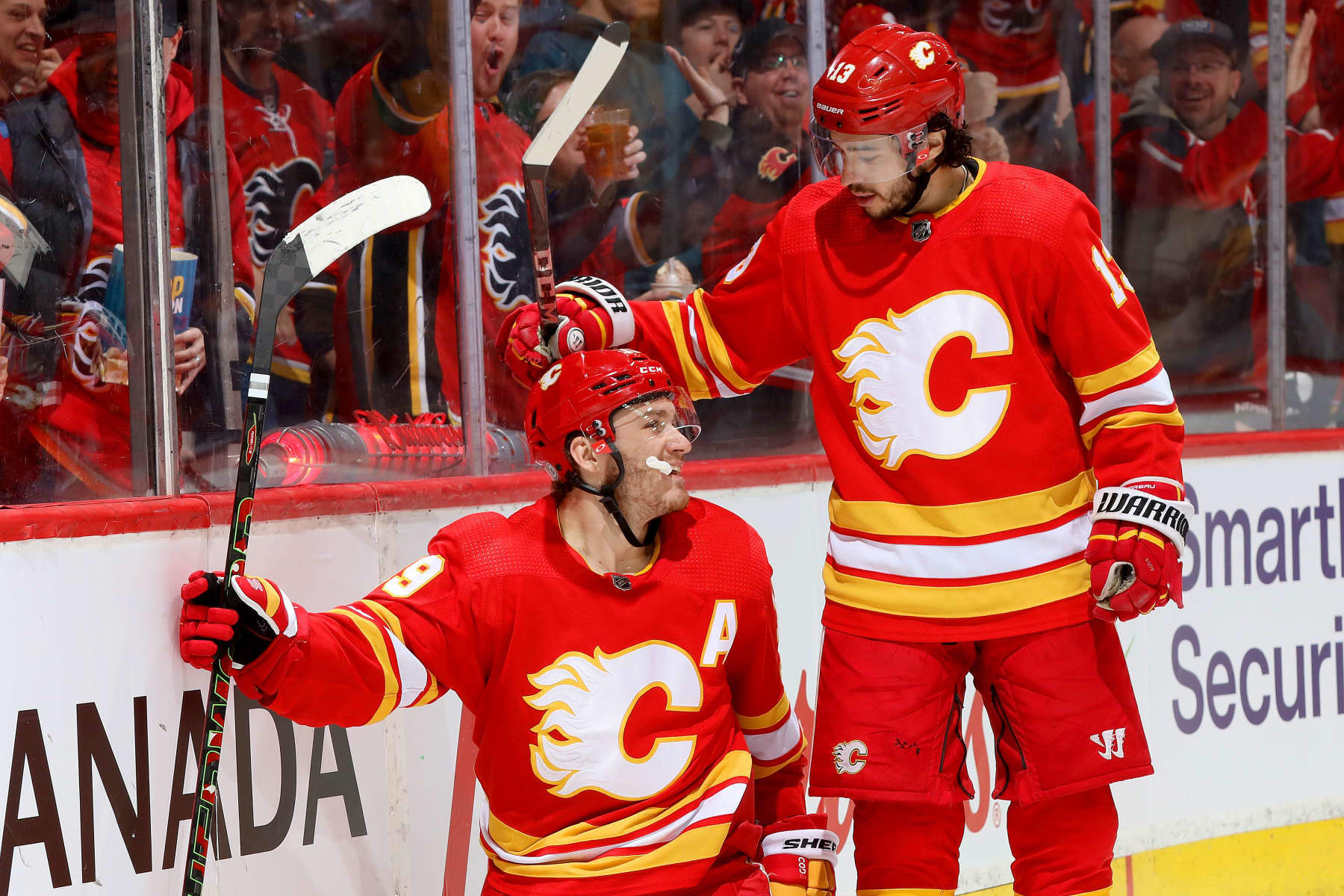 Brady Tkachuk has emerged as the world's biggest Flames fan