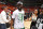 MIAMI, FL - MAY 29: Jaylen Brown #7 of the Boston Celtics celebrates after winning Game 7 of the 2022 NBA Playoffs Eastern Conference Finals on May 29, 2022 at FTX Arena in Miami, Florida. NOTE TO USER: User expressly acknowledges and agrees that, by downloading and or using this Photograph, user is consenting to the terms and conditions of the Getty Images License Agreement. Mandatory Copyright Notice: Copyright 2022 NBAE (Photo by Issac Baldizon/NBAE via Getty Images)
