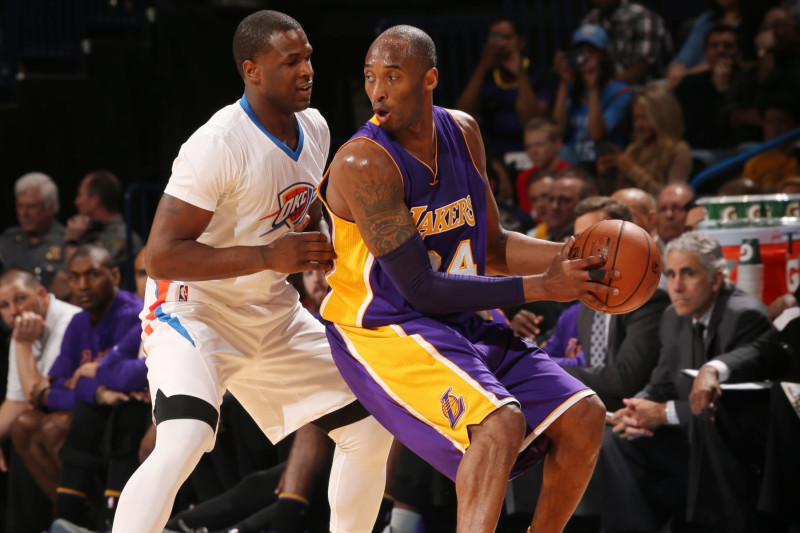 Kobe Bryant s Final Lakers Road Game Uniform and Shoes Sell for 485K at Auction News Scores Highlights Stats and Rumors Bleacher Report