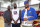 LAS VEGAS, NV - JULY 9: Dwyane Wade, LeBron James #6 of the USA Basketball Men's Team and Carmelo Anthony pose for a photo during USAB Men's Training Camp in Las Vegas on July 9, 2024 in Las Vegas Nevada. NOTE TO USER: User expressly acknowledges and agrees that, by downloading and/or using this Photograph, user is consenting to the terms and conditions of the Getty Images License Agreement. Mandatory Copyright Notice: Copyright 2024 NBAE (Photo by Jim Poorten/NBAE via Getty Images)