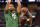 MIAMI, FL - MAY 25: Jayson Tatum #0 of the Boston Celtics and Jaylen Brown #7 of the Boston Celtics warm up before the game against the Miami Heat during Game 5 of the 2022 NBA Playoffs Eastern Conference Finals on May 25, 2022 at the FTX Arena in Miami, Florida.  NOTE TO USER: User expressly acknowledges and agrees that by downloading or using this Photograph, User is consenting to the terms and conditions of the Getty Images License Agreement.  Mandatory Copyright Notice: Copyright 2022 NBAE (Photo by David Dow/NBAE via Getty Images)