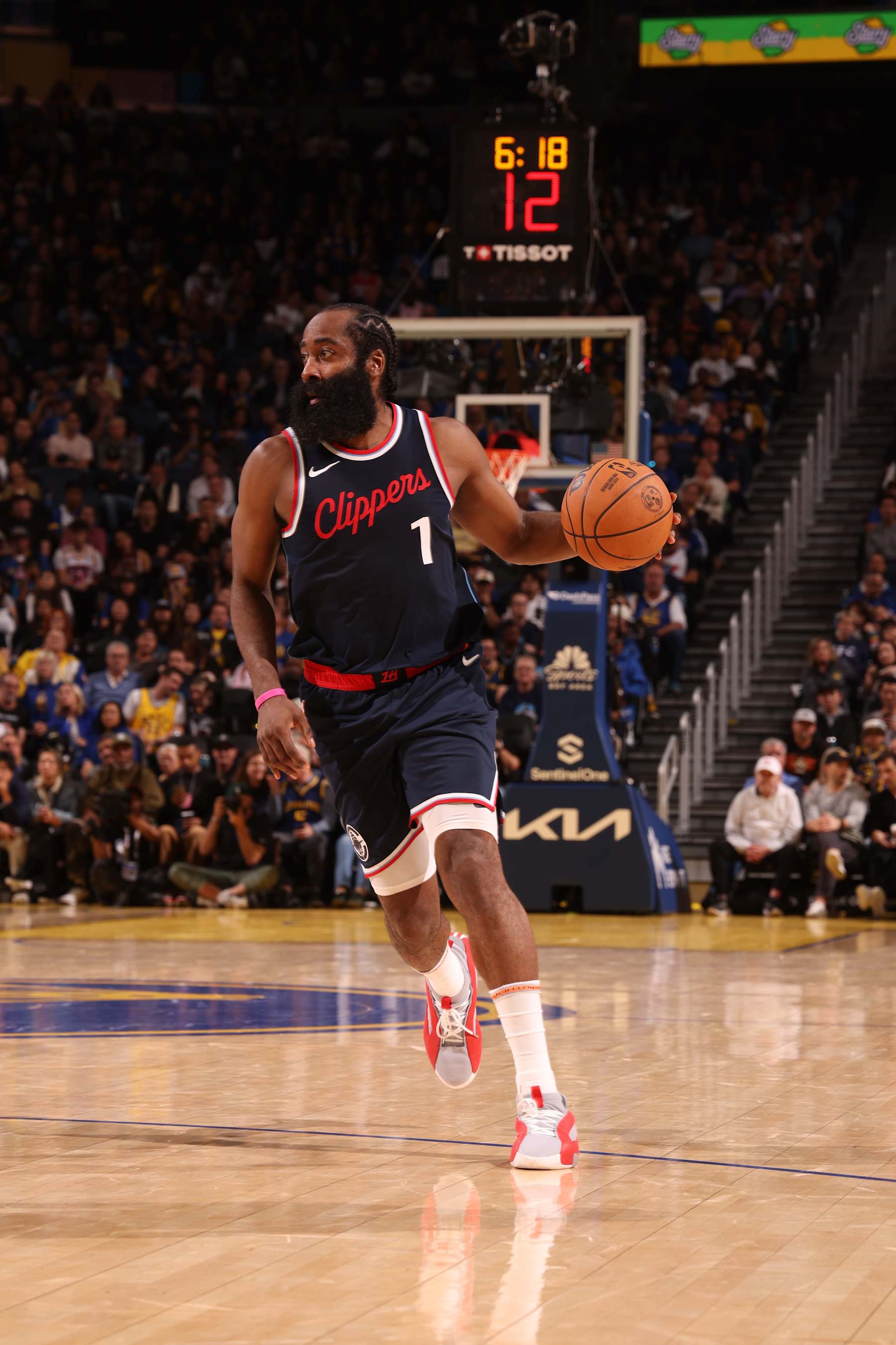 Clippers guard James Harden