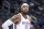 DETROIT, MICHIGAN - DECEMBER 06: Derrick Favors #15 of the Oklahoma City Thunder looks on against the Detroit Pistons during the first quarter at Little Caesars Arena on December 06, 2021 in Detroit, Michigan. NOTE TO USER: User expressly acknowledges and agrees that, by downloading and or using this photograph, User is consenting to the terms and conditions of the Getty Images License Agreement. (Photo by Nic Antaya/Getty Images)
