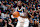 MINNEAPOLIS, MN - JANUARY 25: Julius Randle #30 of the Minnesota Timberwolves three point basket during the game against the Denver Nuggets on January 25, 2025 at Target Center in Minneapolis, Minnesota. NOTE TO USER: User expressly acknowledges and agrees that, by downloading and or using this Photograph, user is consenting to the terms and conditions of the Getty Images License Agreement. Mandatory Copyright Notice: Copyright 2025 NBAE(Photo by David Sherman/NBAE via Getty Images)