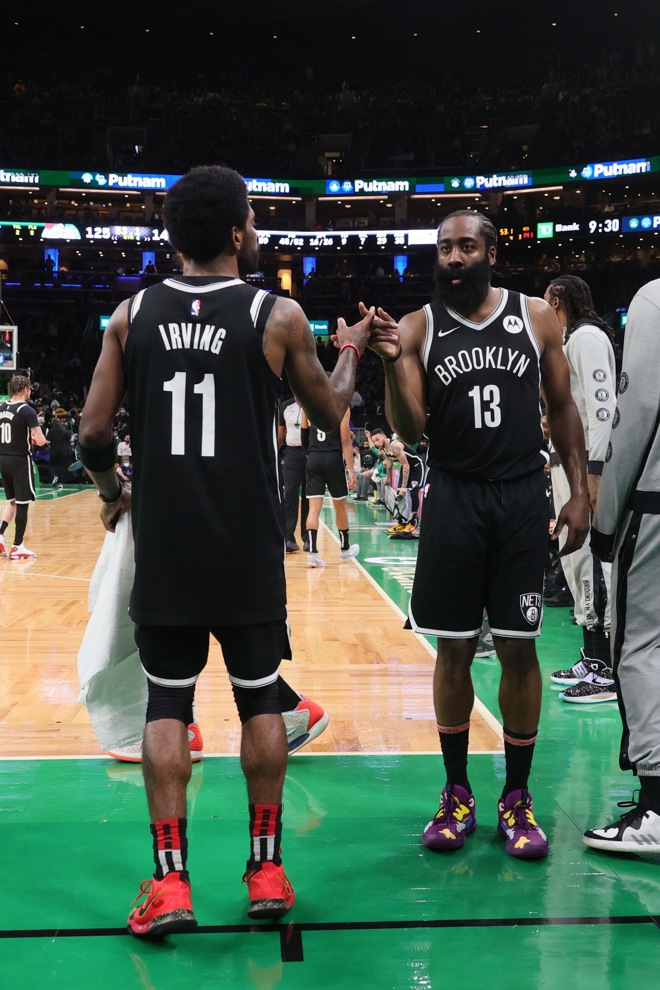 Nets GM Optimistic Kyrie Irving, James Harden Sign New Contracts Before