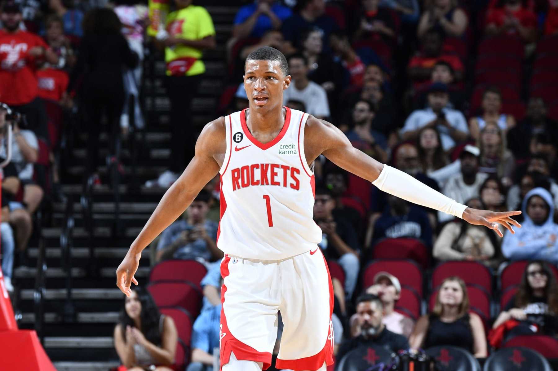 David Nwaba - Houston Rockets - Game-Issued City Edition Short-Sleeved Shooting  Shirt - 2021-22 NBA Season