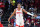 HOUSTON, TX - OCTOBER 2: Jabari Smith Jr. #1 of the Houston Rockets walks on to the court during a preseason game against the San Antonio Spurs on October 2, 2022 at the Toyota Center in Houston, Texas. NOTE TO USER: User expressly acknowledges and agrees that, by downloading and or using this photograph, User is consenting to the terms and conditions of the Getty Images License Agreement. Mandatory Copyright Notice: Copyright 2022 NBAE (Photo by Logan Riely/NBAE via Getty Images)