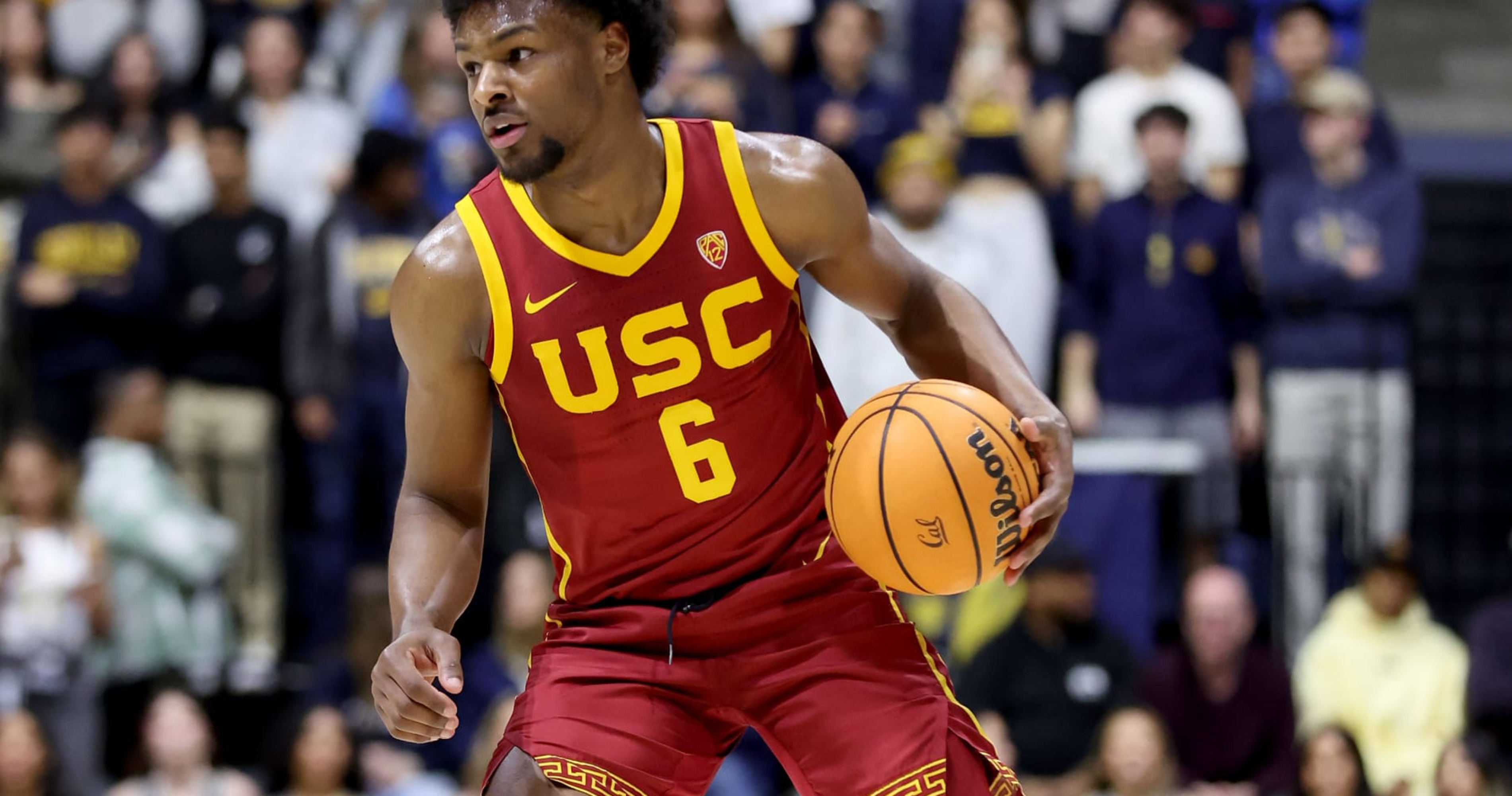 Bronny James Transfer Called for by CBB Fans as USC Routed by
