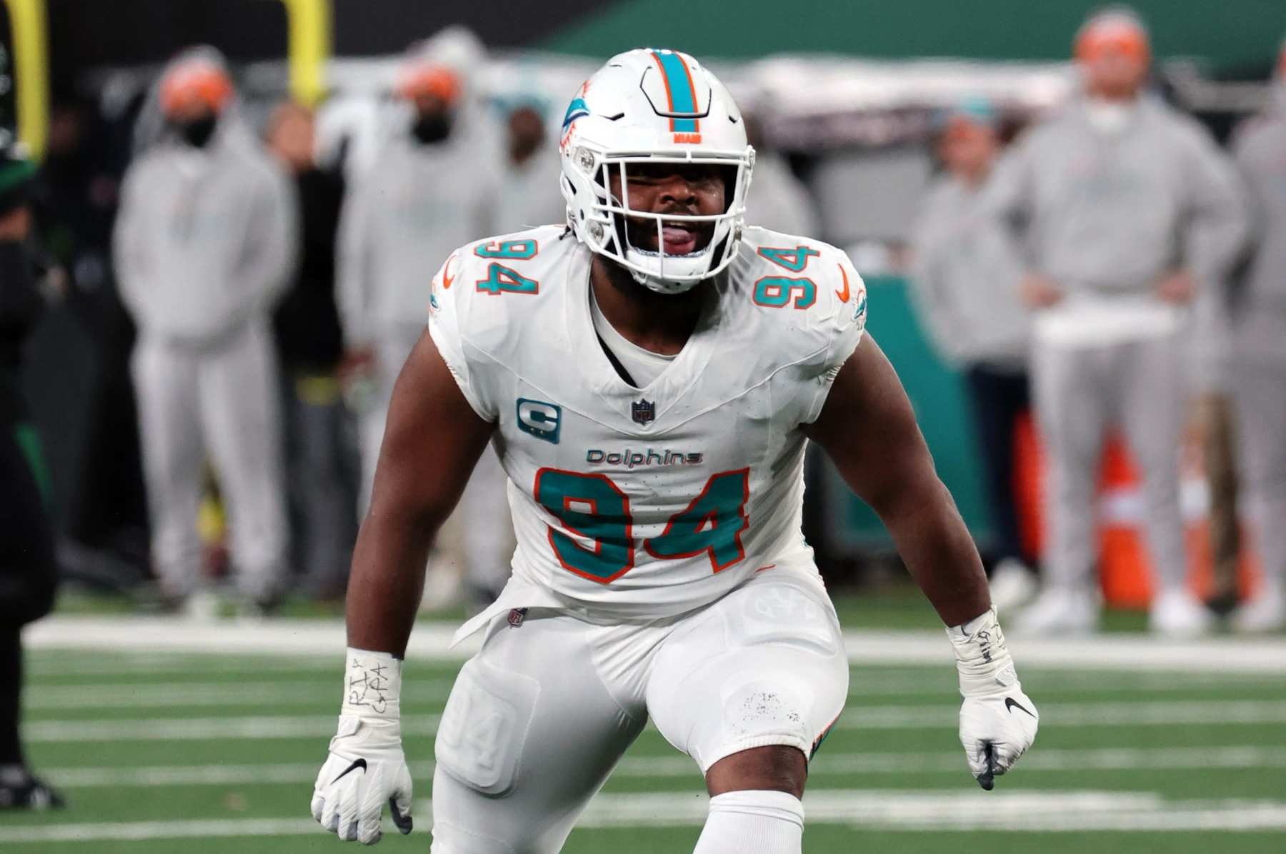 New Raiders defensive tackle Christian Wilkins
