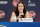 INDIANAPOLIS, IN - APRIL 17: Caitlin Clark of the Indiana Fever talks to the media during an introductory press conference on April 17, 2024 at Gainbridge Fieldhouse in Indianapolis, Indiana. NOTE TO USER: User expressly acknowledges and agrees that, by downloading and or using this Photograph, user is consenting to the terms and conditions of the Getty Images License Agreement. Mandatory Copyright Notice: Copyright 2024 NBAE (Photo by Ron Hoskins/NBAE via Getty Images)