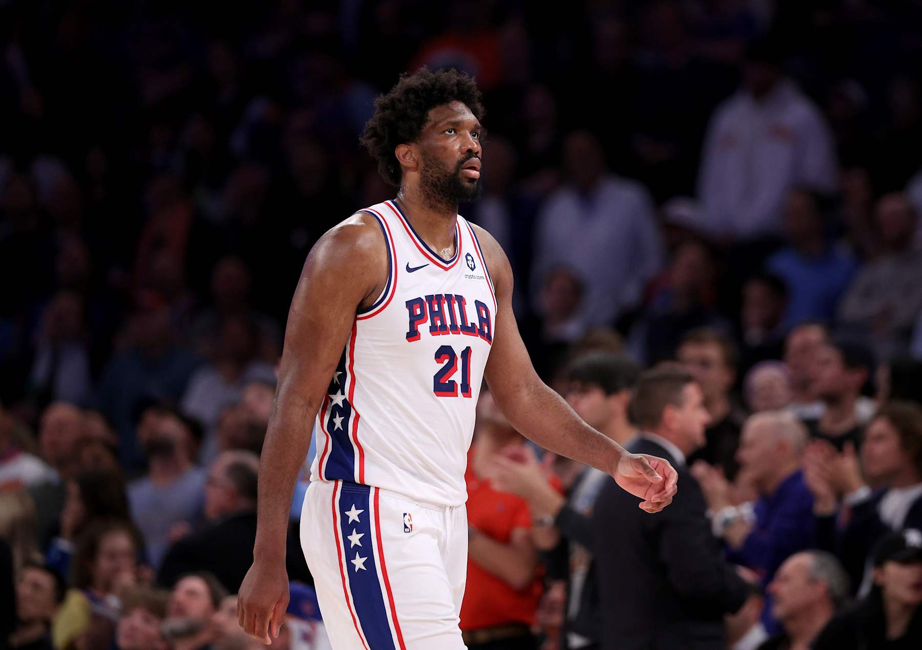 Vibrant 76ers' Joel Embiid, Paul George Out Against Raptors Landscape Photography