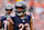 CHICAGO, ILLINOIS - SEPTEMBER 29: Roschon Johnson #23 of the Chicago Bears celebrates after his first down reception against the Los Angeles Rams during the second quarter at Soldier Field on September 29, 2024 in Chicago, Illinois. (Photo by Michael Reaves/Getty Images)