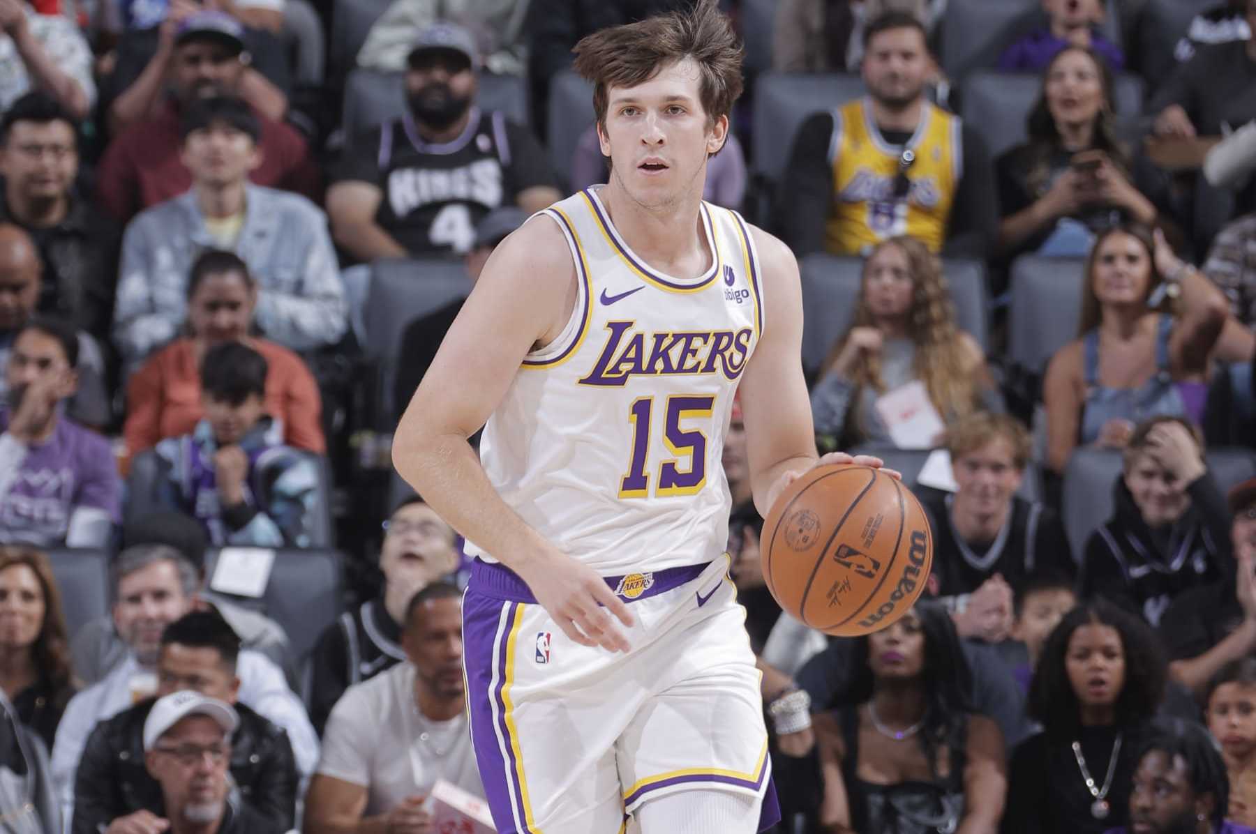 Lakers’ Austin Reeves dubbed LeBron James by fans as Kings lose in overtime