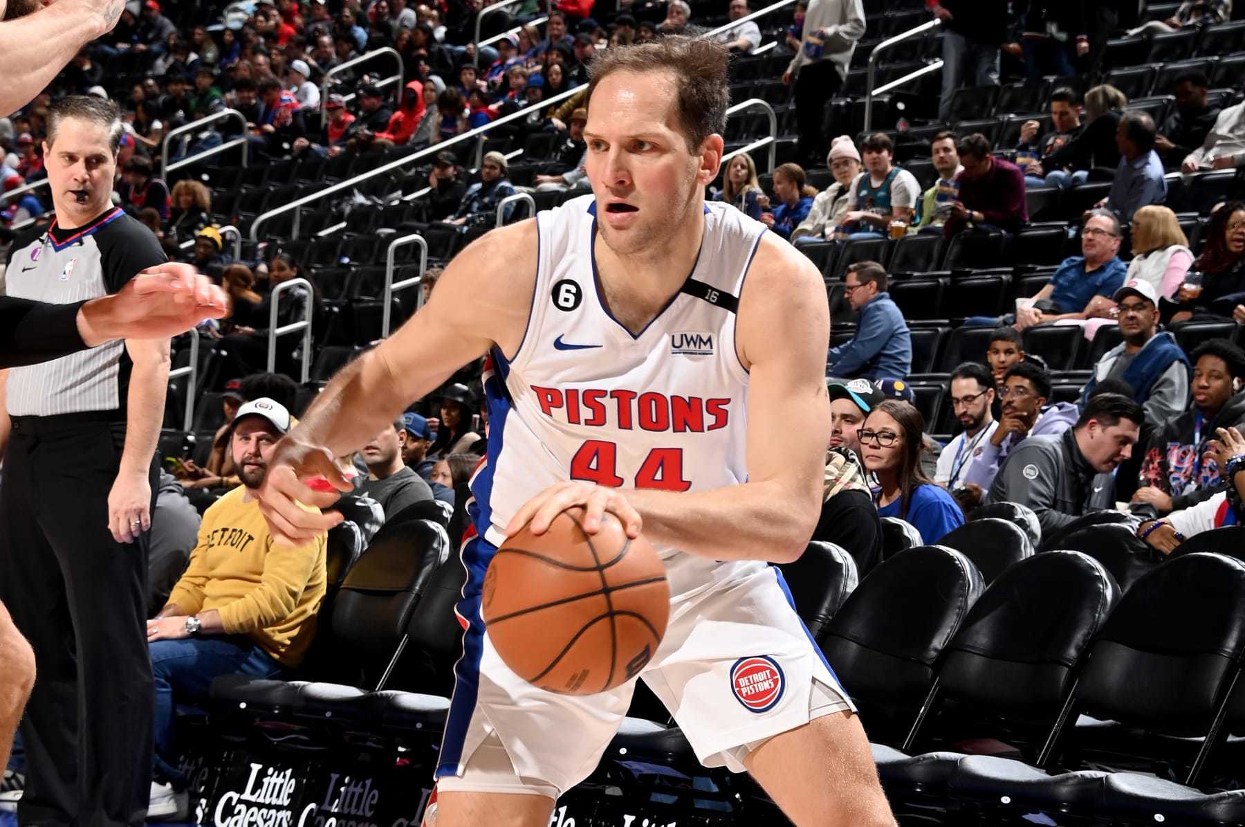 Bojan Bogdanovic - Detroit Pistons - Game-Worn Classic Edition Jersey - 2nd  Half - Scored 22 Points - 2022-23 NBA Season