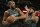SAN ANTONIO, TX - OCTOBER 30:  Rudy Gobert #27 of the Minnesota Timberwolves grabs a rebound next to Karl-Anthony Towns #32 against the San Antonio Spurs in the first half at AT&T Center on October 30, 2022 in San Antonio, Texas. NOTE TO USER: User expressly acknowledges and agrees that, by downloading and or using this photograph, User is consenting to terms and conditions of the Getty Images License Agreement. (Photo by Ronald Cortes/Getty Images)