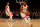 NEW YORK, NY - MARCH 10: (NEW YORK DAILIES OUT) Kyle Lowry #7 and DeMar DeRozan #10 of the Toronto Raptors in action against the New York Knicks at Madison Square Garden on March 10, 2018 in New York City. The Raptors defeated the Knicks 132-106. NOTE TO USER: User expressly acknowledges and agrees that, by downloading and/or using this Photograph, user is consenting to the terms and conditions of the Getty Images License Agreement. (Photo by Jim McIsaac/Getty Images)