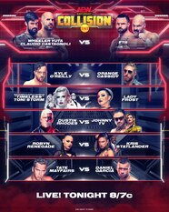 AEW Collision Results Winners Live Grades Reaction Highlights From 