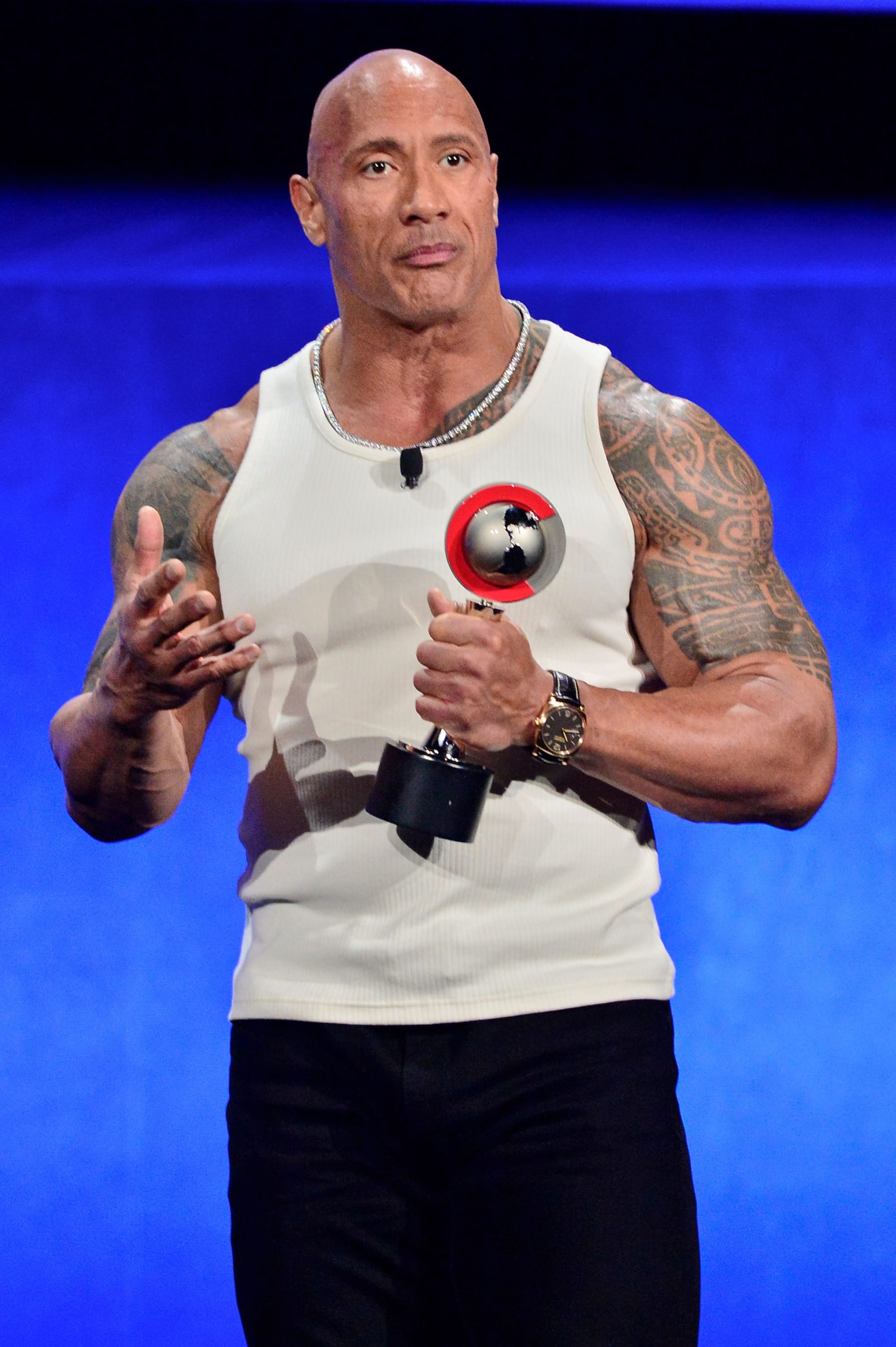 The Rock Posts 1st Photo as Mark Kerr from Upcoming Movie 'The Smashing