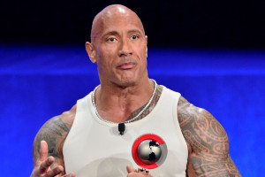 The Rock Posts 1st Photo as Mark Kerr from Upcoming Movie 'The Smashing Machine'