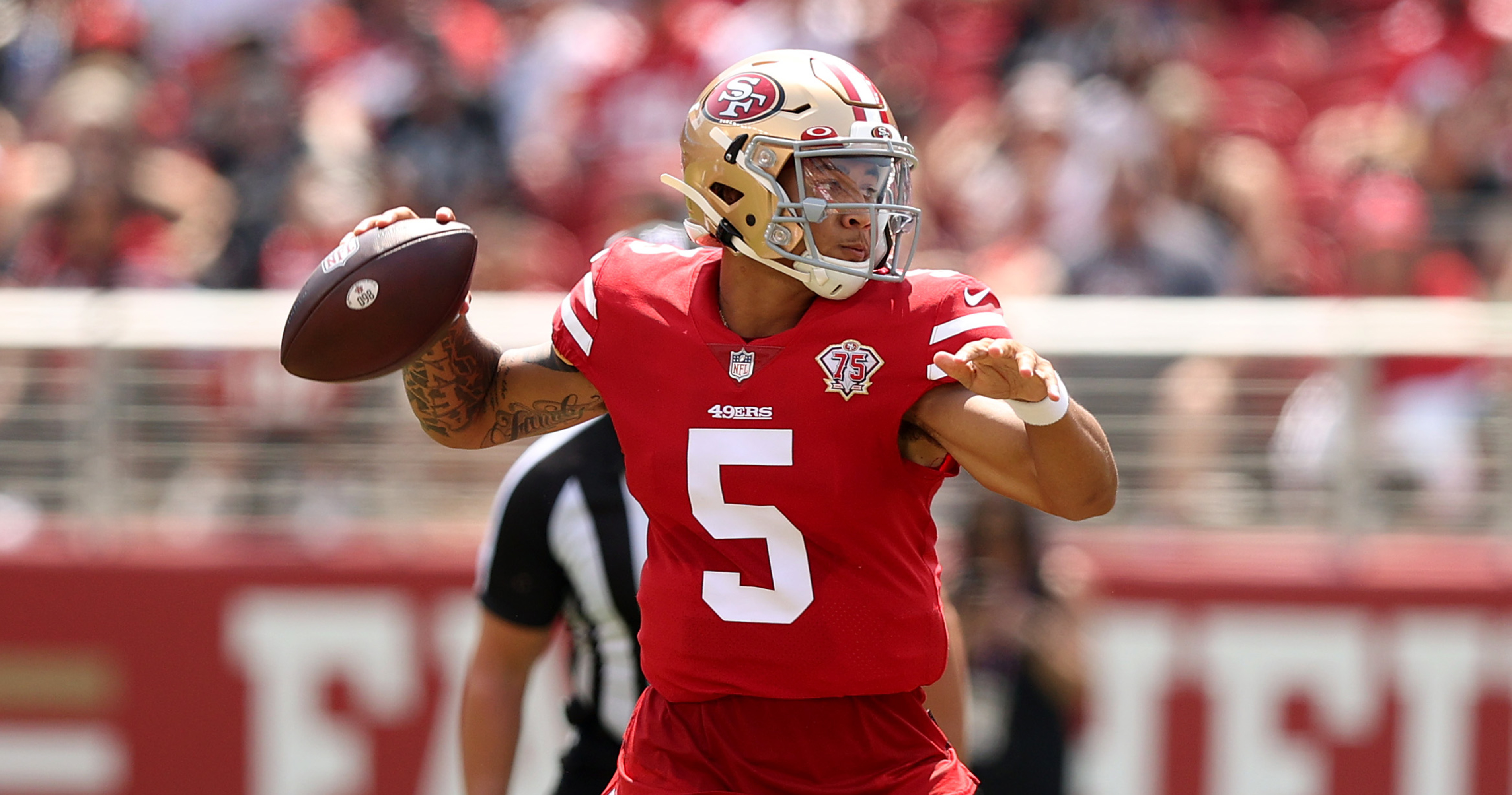 Trey Lance Scores Rushing TD as 49ers Rout Raiders in Preseason Finale