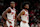 CHICAGO, ILLINOIS - OCTOBER 26: Ayo Dosunmu #11 and Coby White #0 of the Chicago Bulls look on against the Oklahoma City Thunder in the third quarter during a game at the United Center on October 26, 2024 in Chicago, Illinois. NOTE TO USER: User expressly acknowledges and agrees that, by downloading and or using this photograph, User is consenting to the terms and conditions of the Getty Images License Agreement. (Photo by Patrick McDermott/Getty Images)