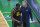 BOSTON, MA - JUNE 10: Draymond Green #23 and Steve Kerr of the Golden State Warriors talk against the Boston Celtics during Game Four of the 2022 NBA Finals on June 10, 2022 at TD Garden in Boston, Massachusetts. NOTE TO USER: User expressly acknowledges and agrees that, by downloading and or using this photograph, user is consenting to the terms and conditions of Getty Images License Agreement. Mandatory Copyright Notice: Copyright 2022 NBAE (Photo by Mark Blinch/NBAE via Getty Images)