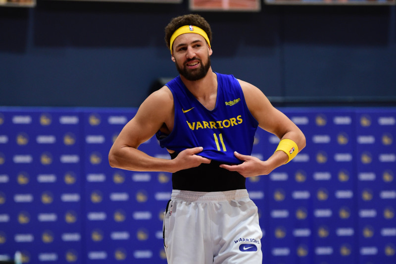 Klay thompson san francisco jersey clearance