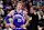 SALT LAKE CITY, UTAH - NOVEMBER 17: Utah Jazz head coach Will Hardy speaks to Lauri Markkanen #23 during the second half of an NBA In-Season Tournament game against the Phoenix Suns at Delta Center on November 17, 2023 in Salt Lake City, Utah. NOTE TO USER: User expressly acknowledges and agrees that, by downloading and or using this photograph, User is consenting to the terms and conditions of the Getty Images License Agreement. (Photo by Alex Goodlett/Getty Images)