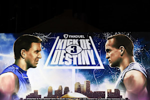 Eli Manning Celebrated by NFL Fans for Beating Peyton in 'Kick of Destiny 3' on Video
