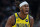 INDIANAPOLIS, IN - NOVEMBER 04: Myles Turner #33 of the Indiana Pacers reacts during the game against the Miami Heat at Gainbridge Fieldhouse on November 4, 2022 in Indianapolis, Indiana. NOTE TO USER: User expressly acknowledges and agrees that, by downloading and or using this photograph, User is consenting to the terms and conditions of the Getty Images License Agreement. (Photo by Michael Hickey/Getty Images)