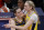 INDIANAPOLIS, IN - MAY 28: Indiana Fever guard Caitlin Clark (22) hugs Los Angeles Sparks forward Cameron Brink (22) after the game on May 28, 2024, at Gainbridge Fieldhouse in Indianapolis, Indiana. (Photo by Brian Spurlock/Icon Sportswire via Getty Images)