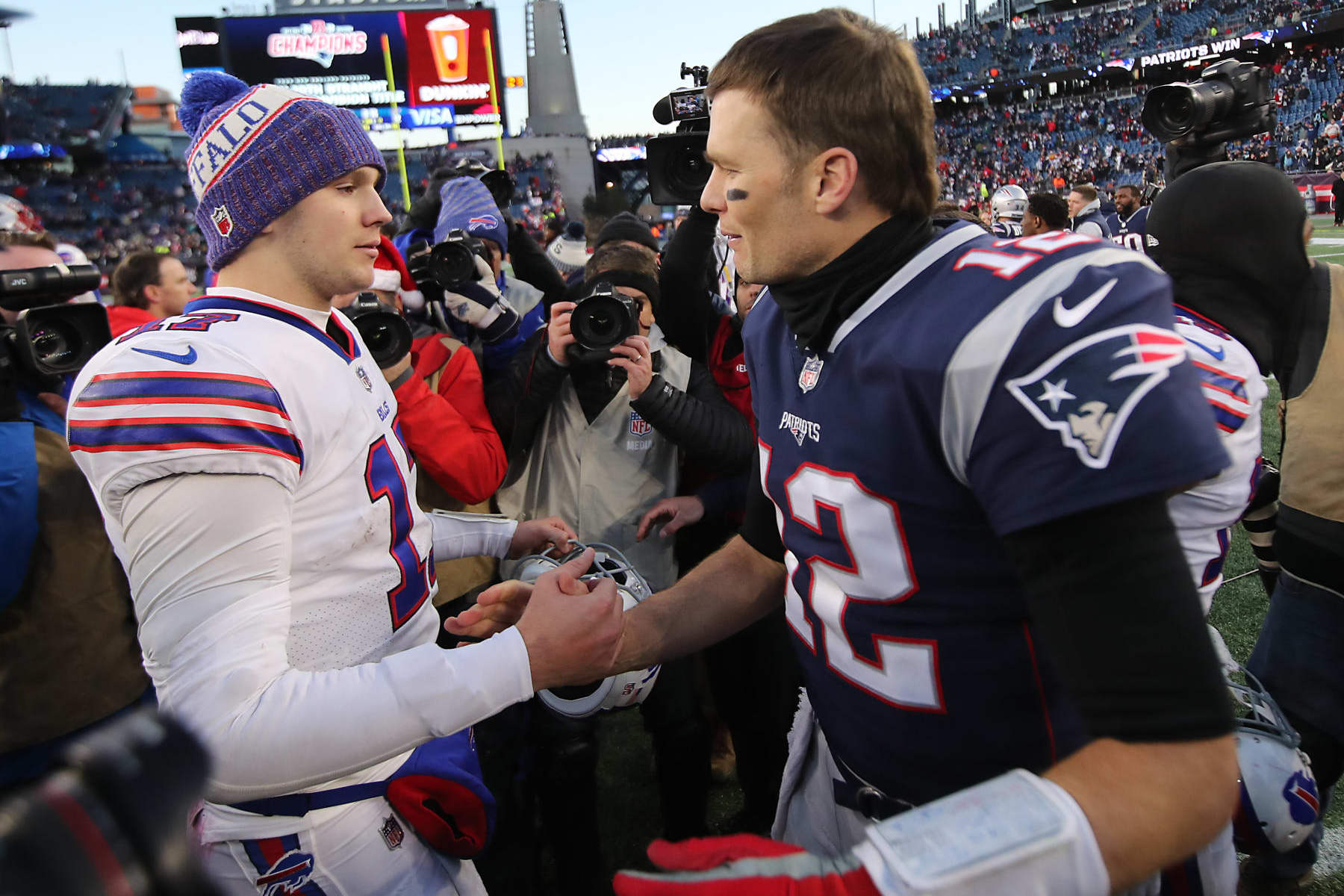 Bills’ Josh Allen responds to Tom Brady’s advice on playing style amid injury concerns