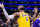 LOS ANGELES, CA - MAY 22: LeBron James #6 of the Los Angeles Lakers throws chalk before Round 3 Game 4 of the Western Conference Finals 2023 NBA Playoffs against the Denver Nuggets on May 22, 2023 at Crypto.Com Arena in Los Angeles, California. NOTE TO USER: User expressly acknowledges and agrees that, by downloading and/or using this Photograph, user is consenting to the terms and conditions of the Getty Images License Agreement. Mandatory Copyright Notice: Copyright 2023 NBAE (Photo by Tyler Ross/NBAE via Getty Images)
