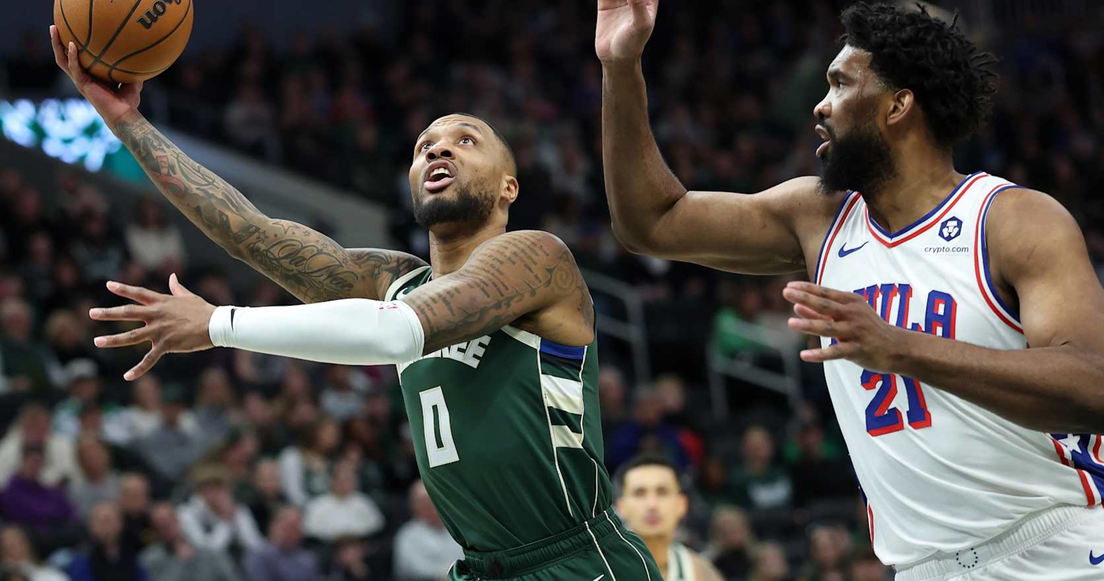 Damian Lillard Thrills NBA Fans as Bucks Beat Joel Embiid, 76ers amid Giannis Injury