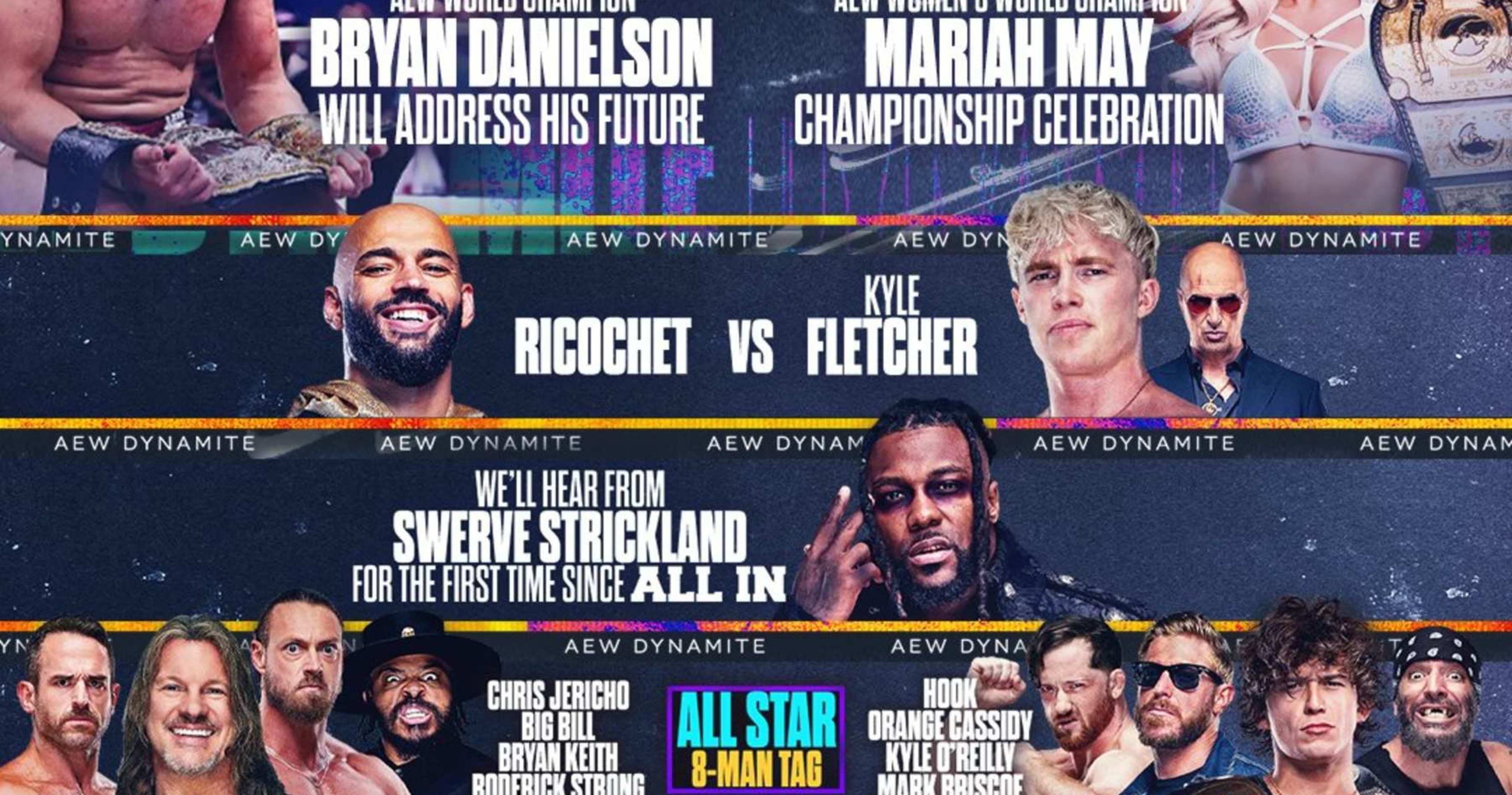 AEW Dynamite Results Winners Live Grades Reaction and Highlights After All In News Scores Highlights Stats and Rumors Bleacher Report