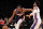NEW YORK, NEW YORK - DECEMBER 16: Kevin Durant #7 of the Brooklyn Nets drives against Isaiah Joe #7 of the Philadelphia 76ers during their game at Barclays Center on December 16, 2021 in New York City. NOTE TO USER: User expressly acknowledges and agrees that, by downloading and or using this photograph, User is consenting to the terms and conditions of the Getty Images License Agreement. (Photo by Al Bello/Getty Images)