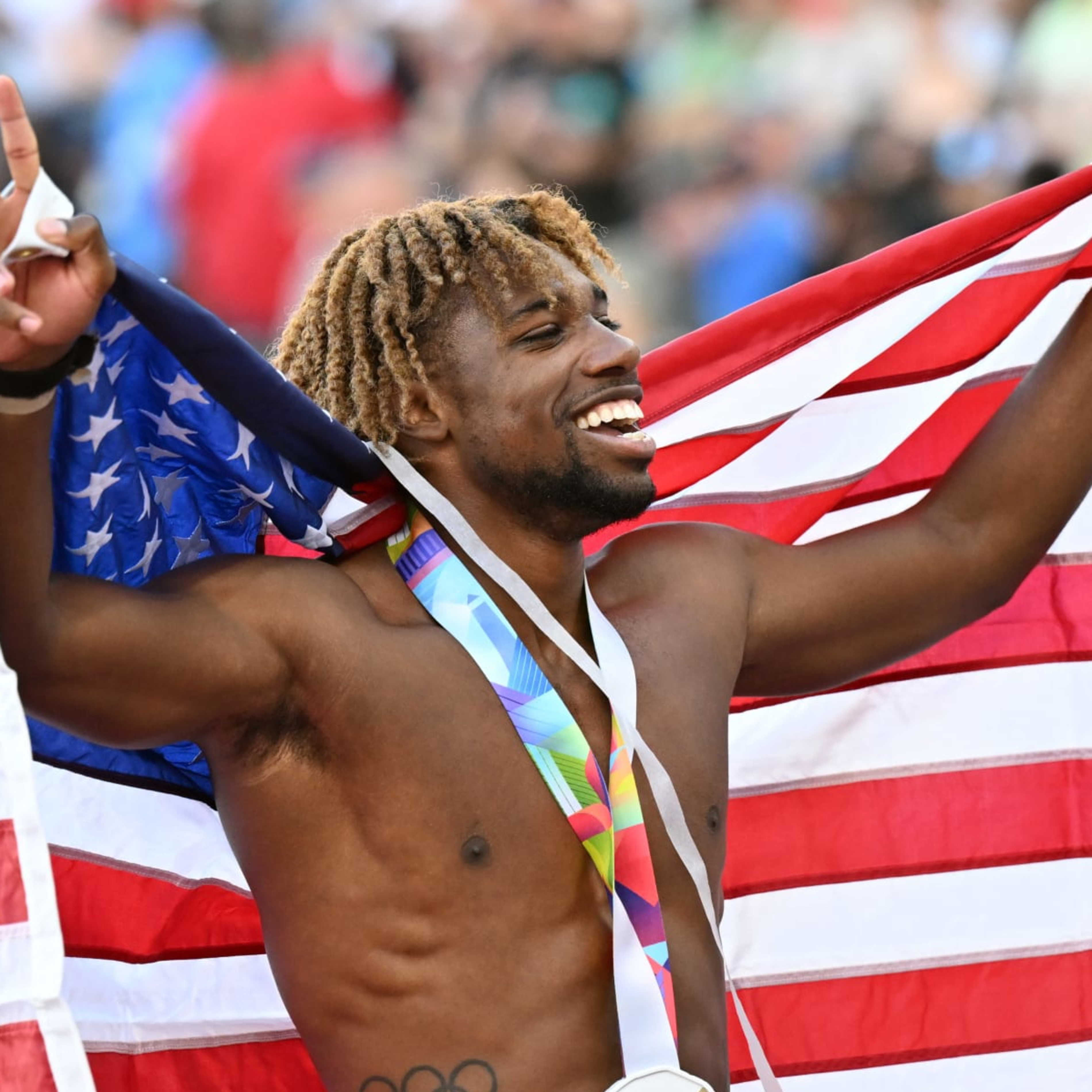 Noah Lyles Wins 200m Gold, Breaks Michael Johnson’s American Record at 19.31 Seconds