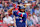 BOSTON, MASSACHUSETTS - AUGUST 26: Vladimir Guerrero Jr #27 of the Toronto Blue Jays at bat during the fourth inning against the Boston Red Sox during game one of a doubleheader at Fenway Park on August 26, 2024 in Boston, Massachusetts. This game is a continuation from June 26th (Photo by Paul Rutherford/Getty Images)