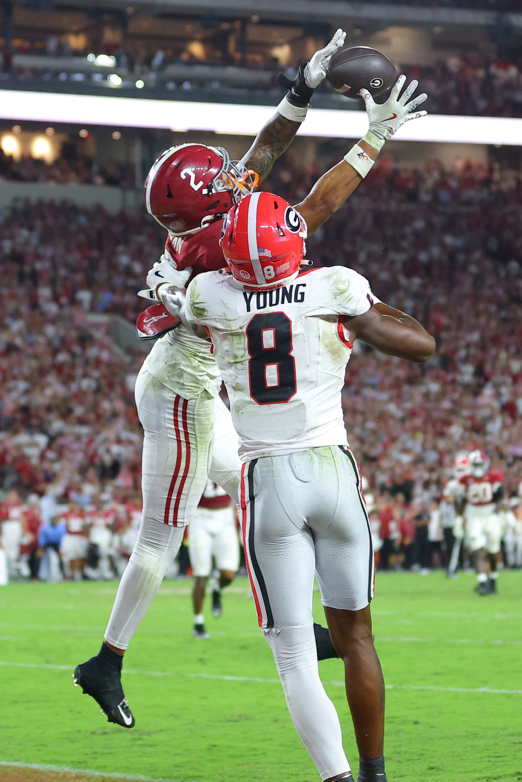 Zabien Brown #2 of the Alabama Crimson Tide