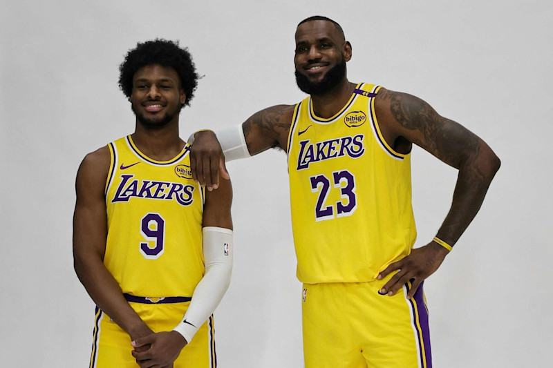 Lakers LeBron James Wishes Son Bronny a Happy Birthday in IG Photo Video News Scores Highlights Stats and Rumors Bleacher Report