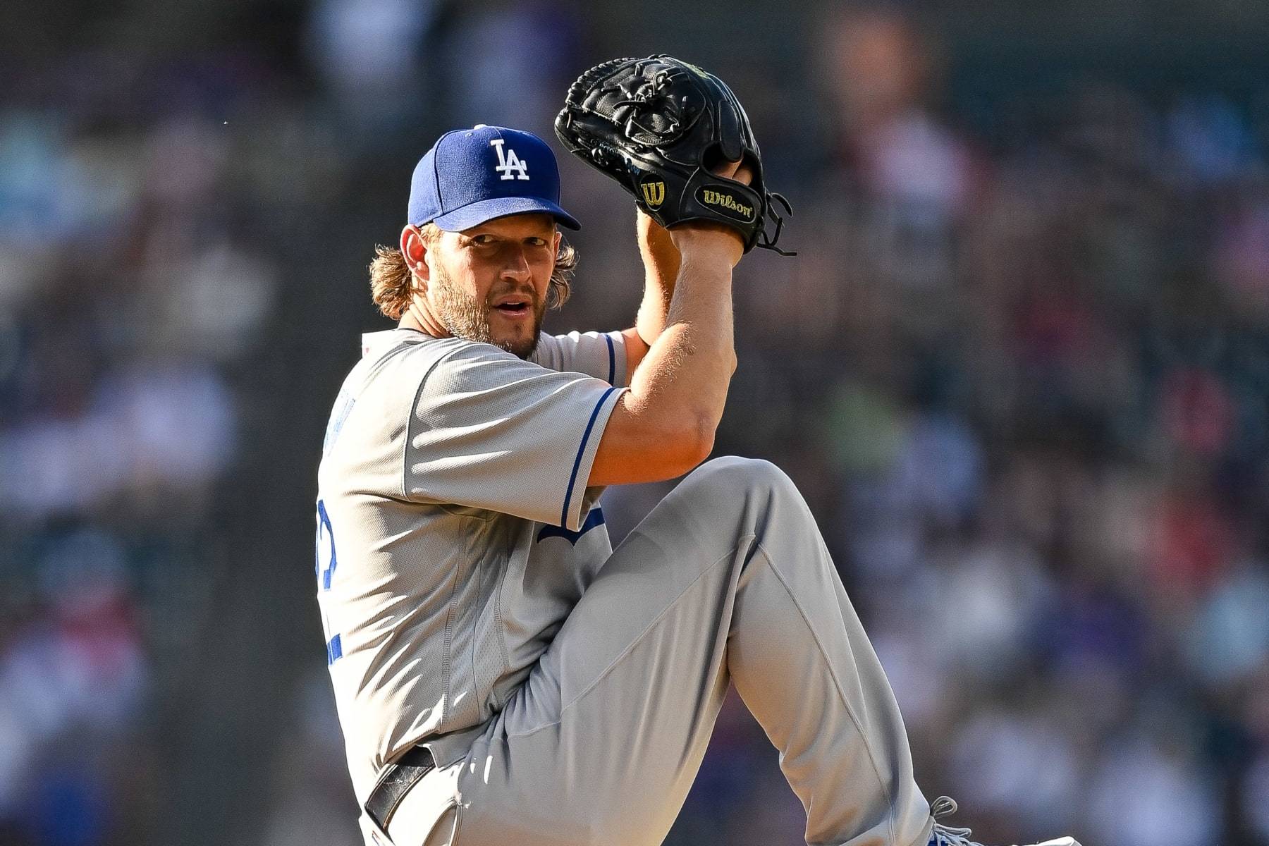 DENVER, CO - JUNE 27: Los Angeles Dodgers starting pitcher Clayton Kershaw (22) pitches in the first inning during a game between the Los Angeles Dodgers and the Colorado Rockies at Coors Field on June 27, 2023 in Denver, Colorado. (Photo by Dustin Bradford/Icon Sportswire via Getty Images)