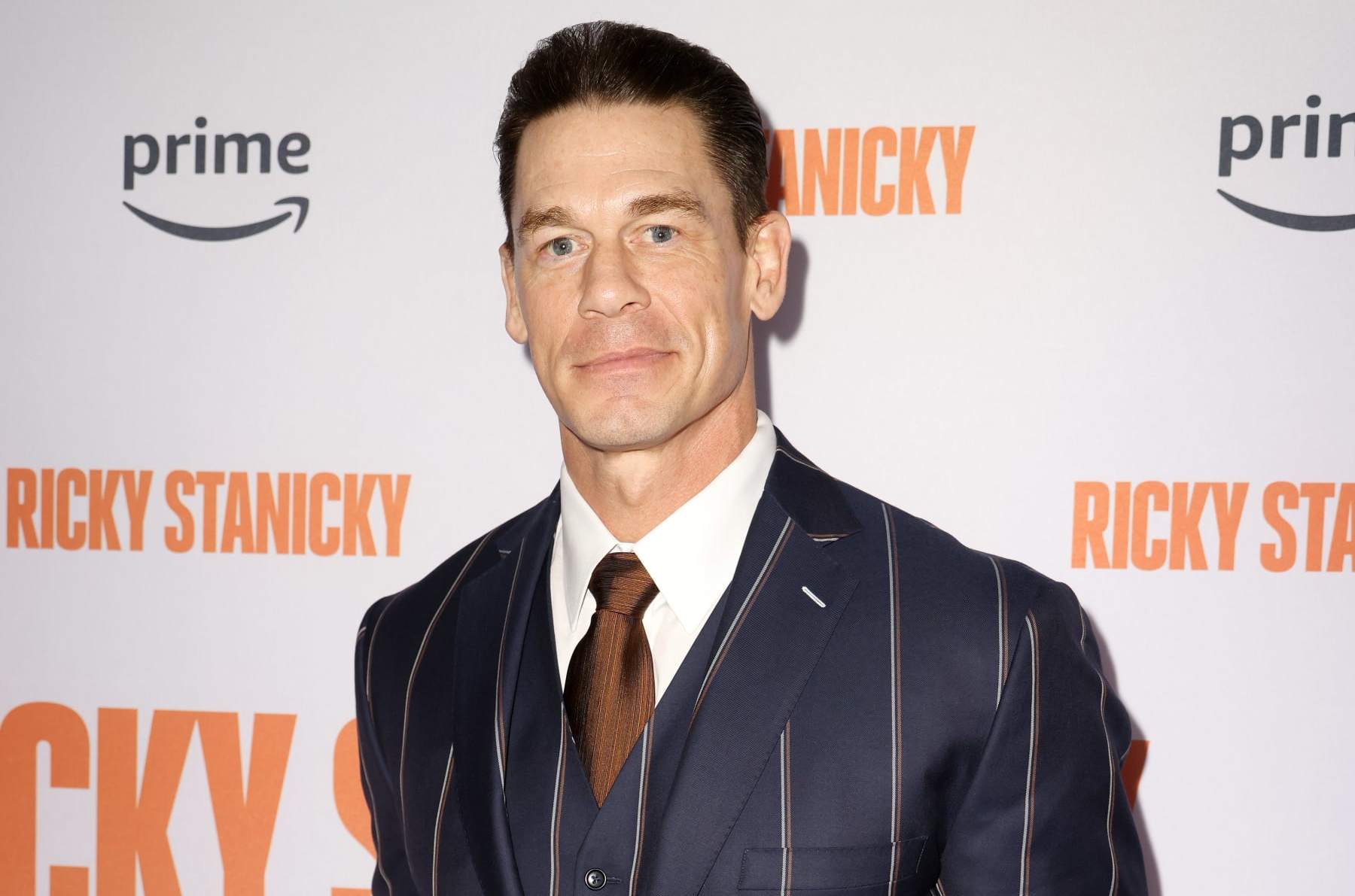 MIAMI BEACH, FLORIDA - FEBRUARY 21: John Cena attends the "Ricky Stanicky" red carpet screening on February 21, 2024 in Miami Beach, Florida. (Photo by Alexander Tamargo/Getty Images)