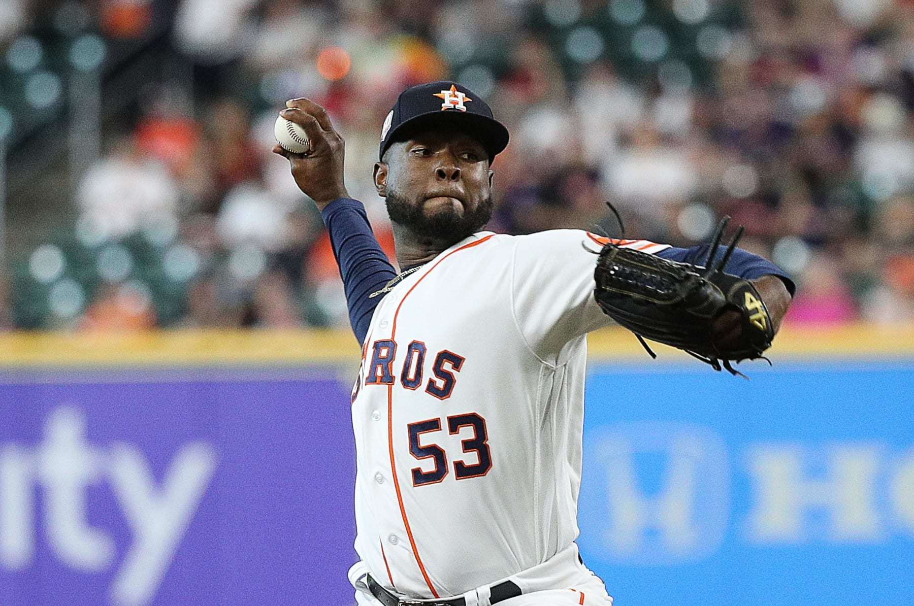 Astros' middling start gets worse with RHP Luis Garcia needing